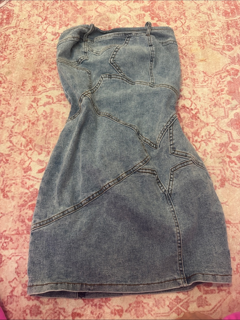 Denim strapless jean dress from Windsor